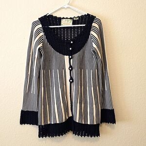 Anthropologie Sparrow Women's Sweater Long Sleeve Cardigan Oversized Small